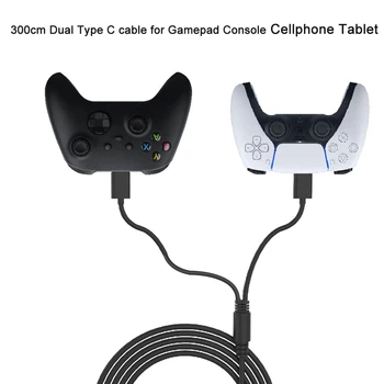 

1Pc Replacement Fast Charging Cable for PS5 Handle Charger for Switch Pro Game Controller for Xbox Series X Gamepad