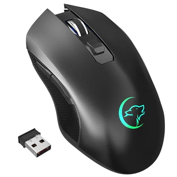 

VODOOL G851 Wireless Mouse 2.4G Receiver 2400DPI Rechargeable Colorful USB Optical Mute Mice For PC Laptop Original