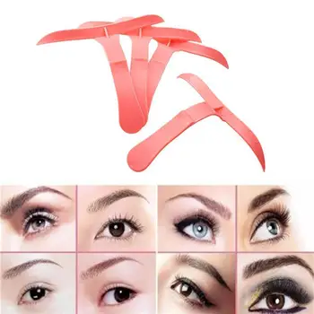 

4pcs/set Reusable Tattoo Ruler Tools Permanent Eyebrow Template Microblading Ruler Supplies Tattoo Stencil M2Y6