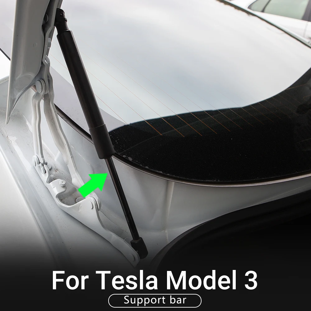 

for tesla model three 2017-2020cubierta delantera del coche/caja trasera varillas de soporte hidráulicas automáticas 2 unids/set