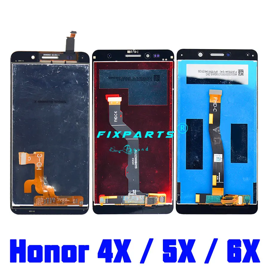 Huawei GR5 2017 Honor 6X LCD Display Touch Screen Digitizer Assembly With Frame Replacement For Honor6X Huawei Honor 6X LCD (5)