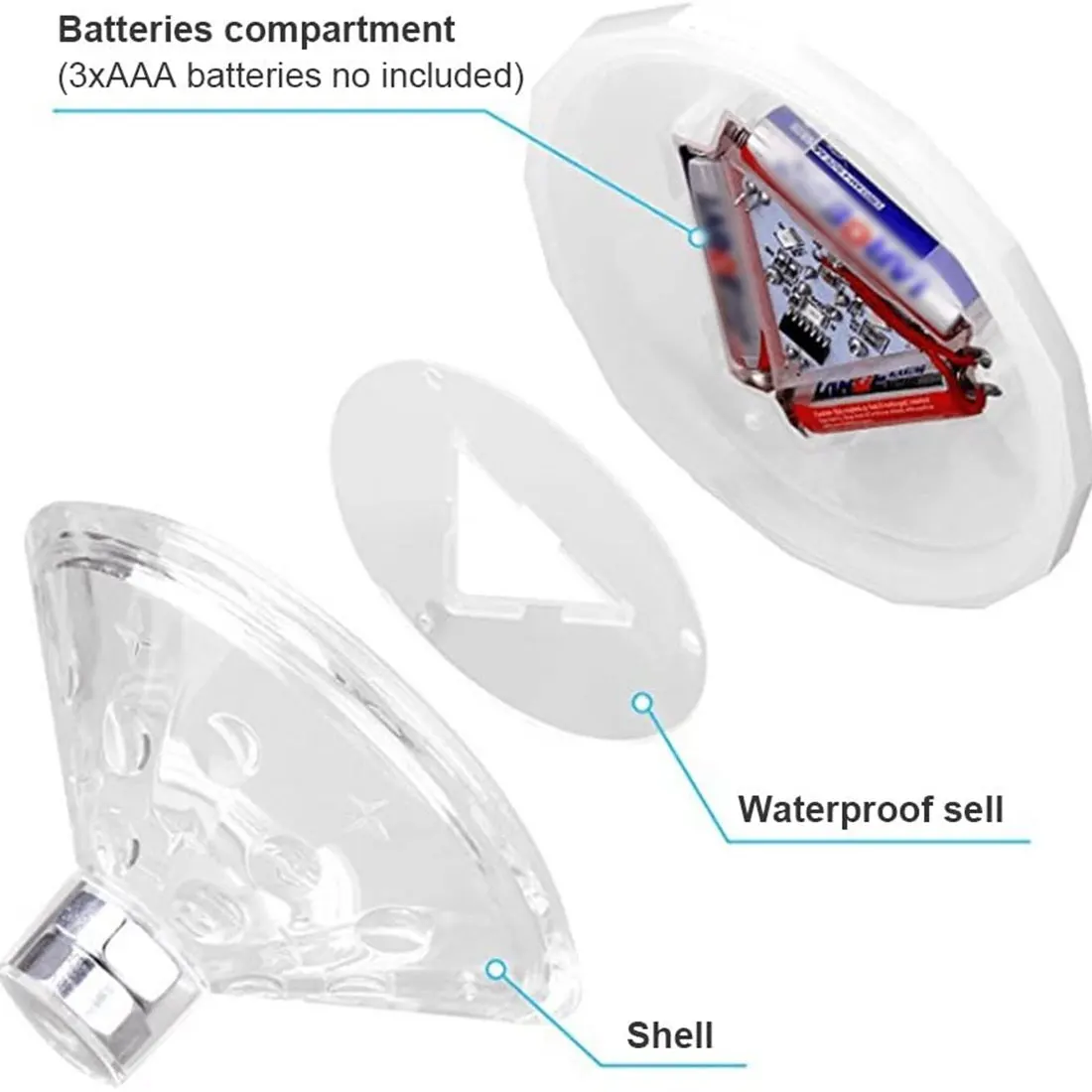 Piscina Flutuante Atmosfera Lâmpada Iluminar Buey Kids Banheiro Brinquedos Impermeáveis Drift Light Rgb Cor Aleatória Led Luz 11 Cheap Luzes subaquáticas