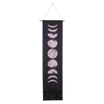 

Moon Phases Tapestry Lunar Eclipse Changing Moon Phase Tapestry Wall Hanging Decor for Bedroom Living Room Dorm Room