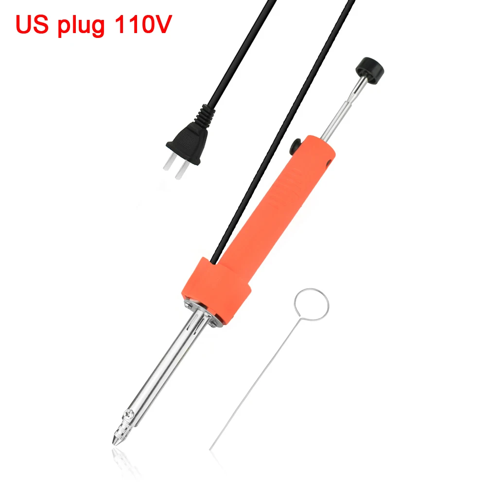 simple welding rods NEWACALOX Electric Vacuum Solder Sucker Welding Desoldering Pump/Soldering Iron/Removal Solder Iron Pen Welding Repair Tool aluminum filler rod