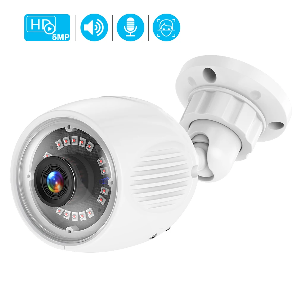 3MP 5MP POE IP камера H.265 CCTV ONVIF для NVR системы наружного домашнего наблюдения