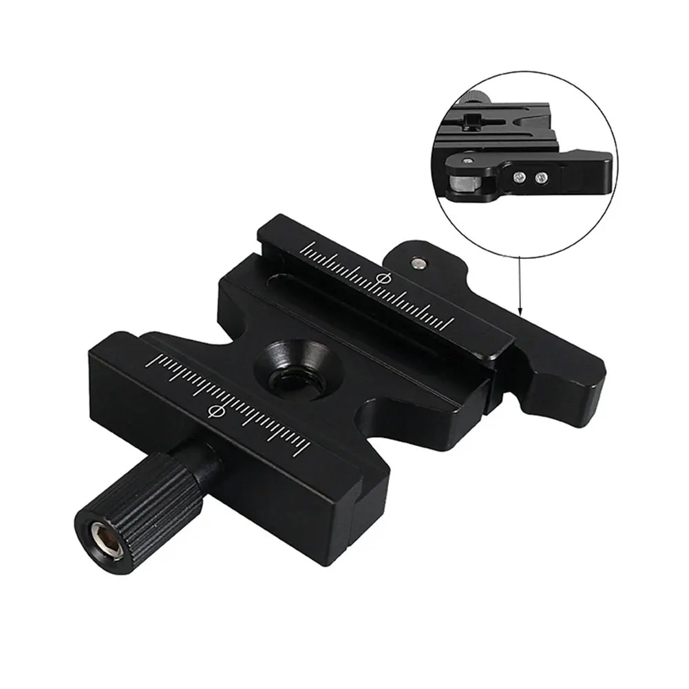 

Accessories Photographic Adapter Camera Plate Tripod Adjustable Double Lock Aluminum Alloy Quick Release Clamp For Arca Swiss