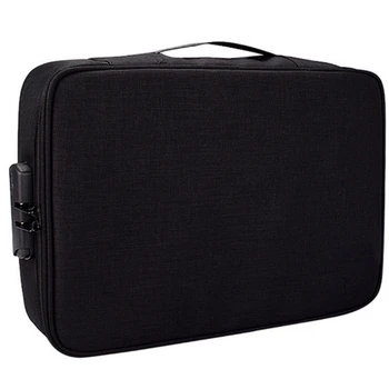 

Document Ticket Bag Large Capacity Certificates Files Organizer for Home Travel Use To Store Important Items