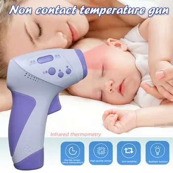 

термометр цифровой Termometro Digital Touch-free Forehead Thermometer Digital Body&Obeject Thermometer Measurement метеостанция