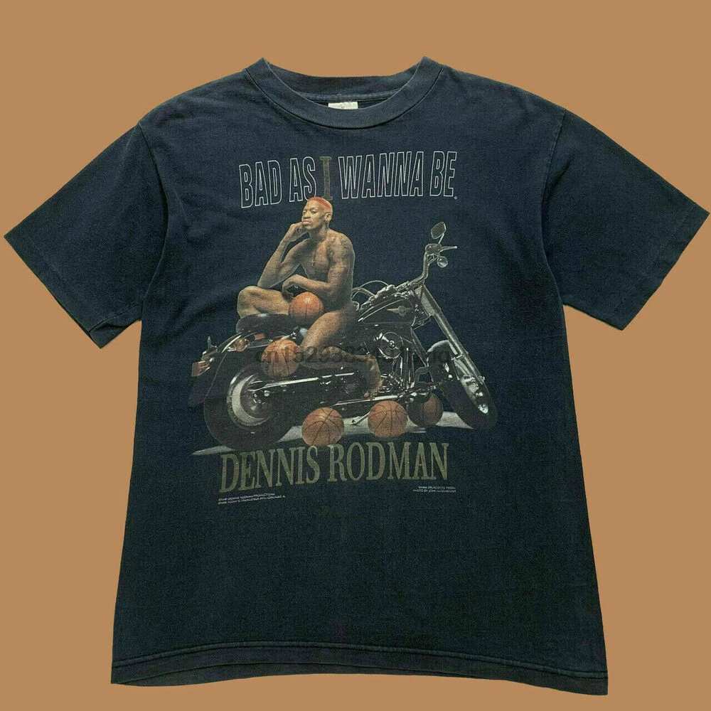 dennis rodman chicago bulls t shirt