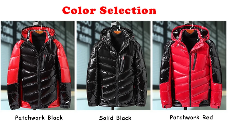 New Large Size Glossy Parkas Winter Jacket Women/Man Glossy Waterproof Thick Warm Cotton Padded Hooded Parka 7XL 8XL 9XL