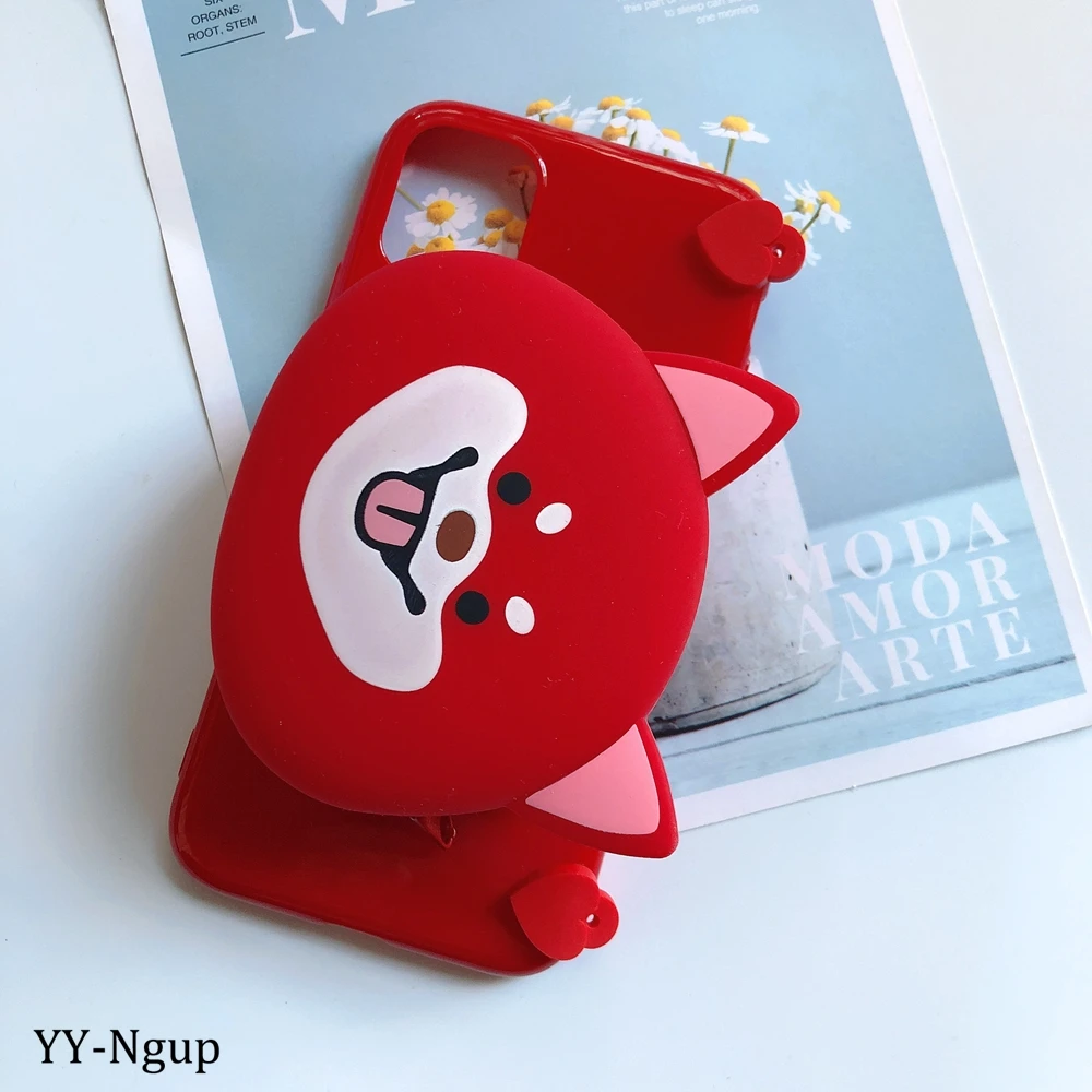 Чехол-кошелек для Redmi Note 8 Pro, чехол для Xiaomi Redmi Note 5, 6, 7, 8 Pro, чехол Kawaii, 3D Силиконовый ремешок для Xiaomi A2 Lite GO K20 S2, чехол - Цвет: E2