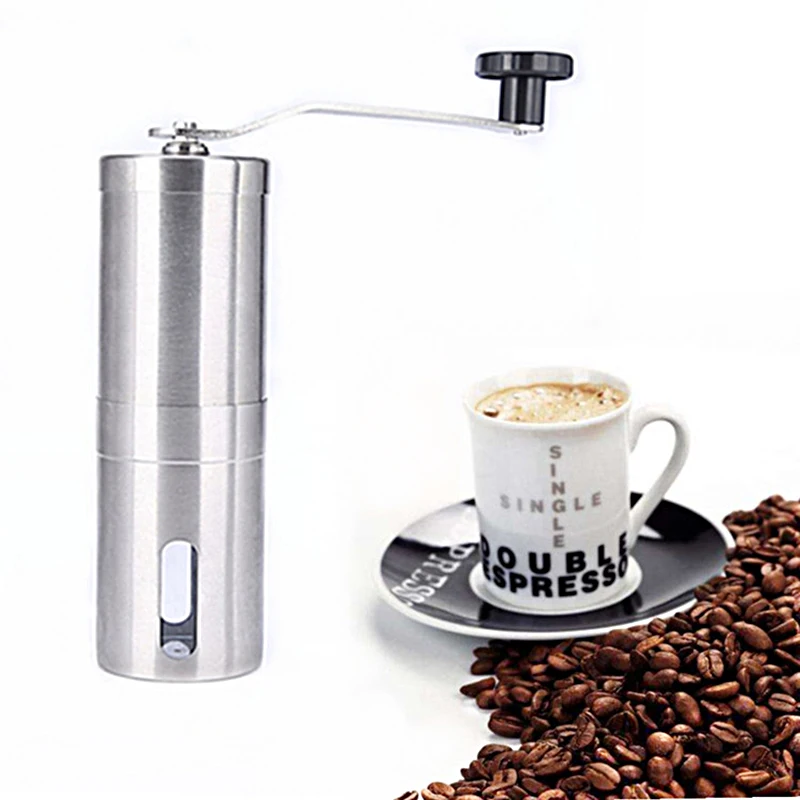 Manual Coffee Grinder Stainless Steel Hand Grinder Coffee Machine Coffee Grinder Portable Coffee Machine coffee Accessories