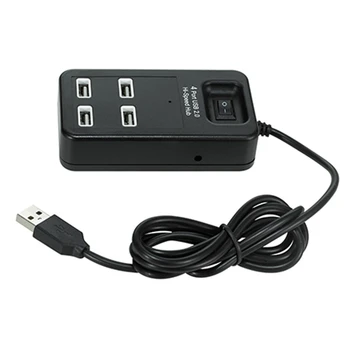 

4 Port USB Splitter Expansion High Speed Multifunction 2.0 HUB Extender Adapter for Desktop PC Laptop