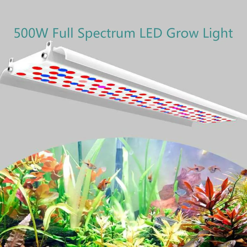 AMKOY 500W полный спектр завод светодиодный растет светильник 220V Phytolamp Крытый парниковый палатка для выращивания гидропоники растения Вег Рост светильник
