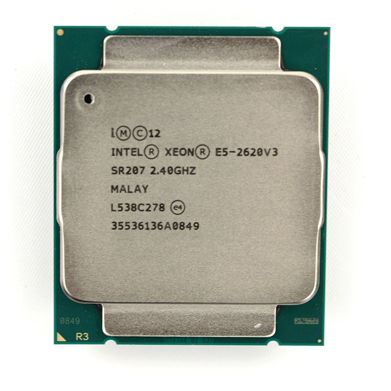 Процессор Intel Xeon E5 2620 V3 для ПК центральный процессор компьютера SR207 2 4 ГГц 6 ядер 85