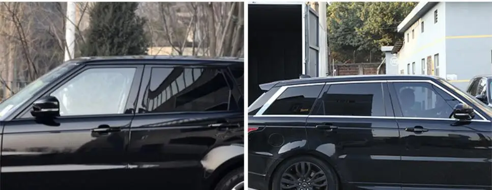 Оконные накладки из алюминиевого сплава для Range Rover Sport L494 оконные накладки автомобильные аксессуары