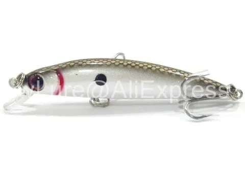 M641X10 WLure 9 см 7 г Пластиковые Бусины, чтобы сделать свежий звук Плавающий Гольян бронзирование и покрытие приманки для рыбалки M641 - Цвет: M641X10