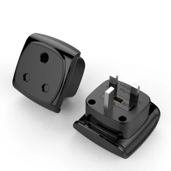 

White Large South African to EU UK Travel Adapter Electrical Plug Socket 13/16A South Africa AC Power Outlet Socket