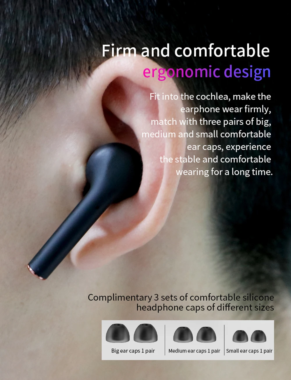 J3 Pro Tws Bluetooth Earphone True Wireless Sport Earphone Waterproof 3D Stereo Earbuds Handsfree Calls for Smart Phone