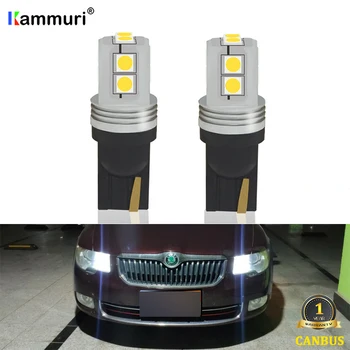 

T10 W5W Car LED Parking light Lamp For Skoda Superb 1 2 Octavia 1U 5E A5 A7 RS Rapid NH3 Fabia 6Y NJ3 Yeti 5L Roomster 5J Kodiaq