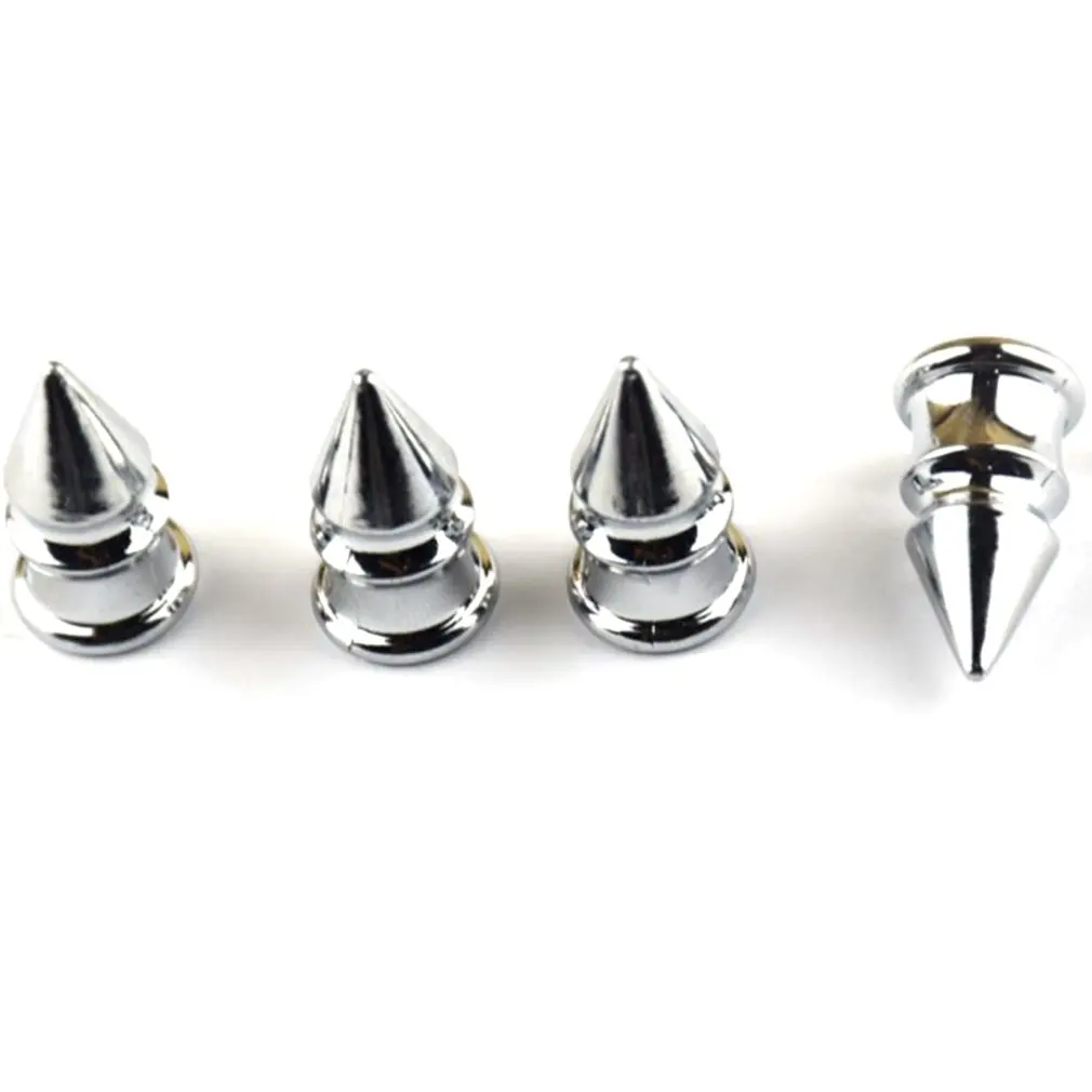 4PCS/SET Auto Car Tire Stem Valve Caps Universal Cone Shaped Wheel Tyre Air Valve Stem Caps Dust Covers