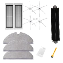 12 шт. основная щетка боковые щетки HEPA фильтр чистящий инструмент Замена для Xiaomi Xiaowa Roborock пылесос