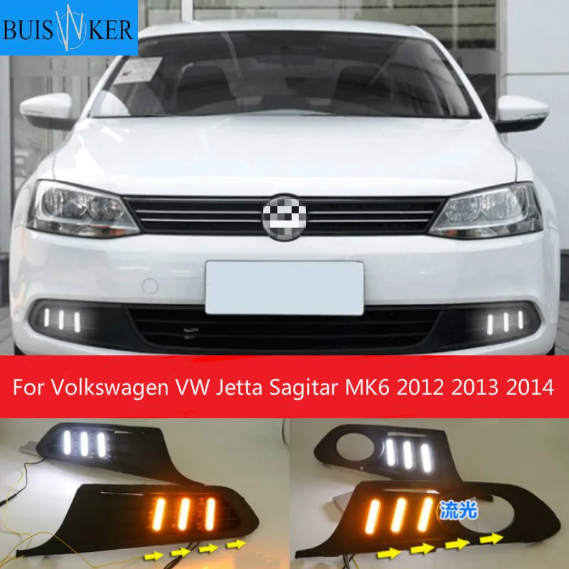 For Volkswagen VW Jetta Sagitar MK6 2012 2013 2014 car styling driving