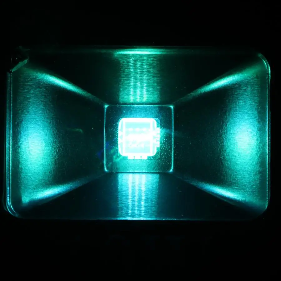 AC 85-265 в 10 Вт RGB Светодиодный прожектор IP66 водонепроницаемый цветной сменный светильник для наружного сада двора газон