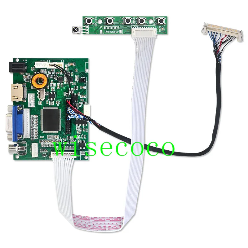 7,8 дюймов 800*300 AA078AA01 ЖК-дисплей растягивающийся экран VGA HDMI LVDS 30 контактов плата контроллера Промышленная