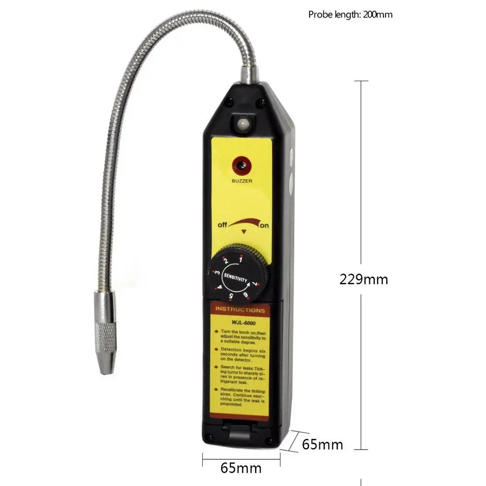 Halogênio Refrigerante Freon Leak Detector útil A