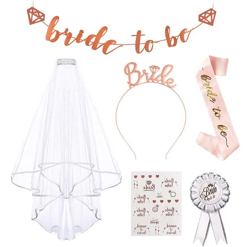 

23Pcs Bachelorette Photo Booth Props Selfie Hen Party Accessories Bride To Be Photobooth Just Married Team Wedding Decorations