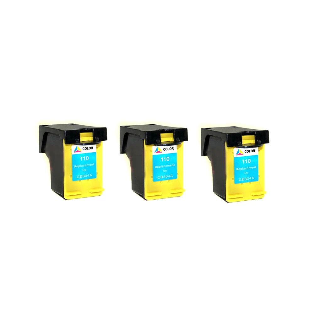 3 шт. совместимый для hp110 110XL CB304A A516 A526 A612 A617 A618 A626 A310 A311 A314 A316 A320