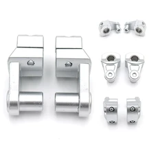 2 шт. мотоциклетные зажимы для руля Щепка стояк для Suzuki для Yamaha для BMW для Honda алюминиевый сплав бар