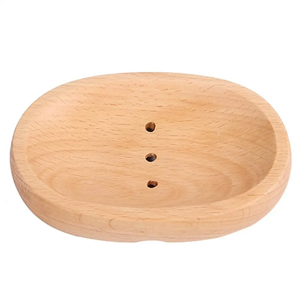 Деревянный чехол для мыла для дома и ванной комнаты, подставка для раковины, ванной, душа, прямоугольная ручная работа, натуральный деревянный держатель