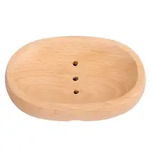 Деревянный чехол для мыла для дома и ванной комнаты, подставка для раковины, ванной, душа, прямоугольная ручная работа, натуральный деревянный держатель