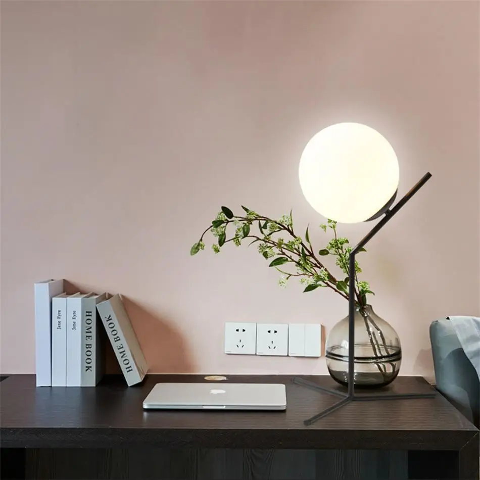 

Modern Desk Lamp Cafe Dining Room loftLampara De Mesa Desk Lamp Usb Living Room Reading Table decor College Dorm Table Lamps