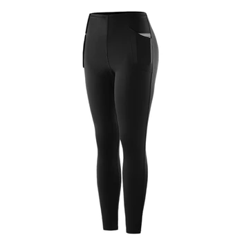 

Body Shaper Lose Weight Fat Shapers Bodysuit Pants Burn Stretch Slimming Pants Waisted Activewear New Vcqy