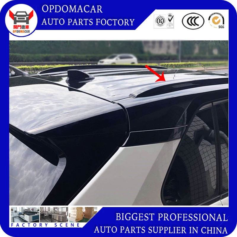 

Aluminium alloy screw install side rail bar roof rack for RAV4 2019 19 roof rack