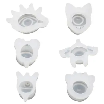 

Silicone Mould Devil Eyes Model UV Epoxy Mold Handmade Jewelry DIY Making Molds Tools M4YF