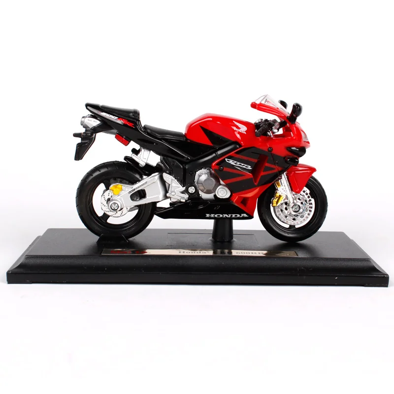 Honda CBR 600 RR 1:18 Die-Cast Motorcycle Motorbike Toy Model Bike Red 