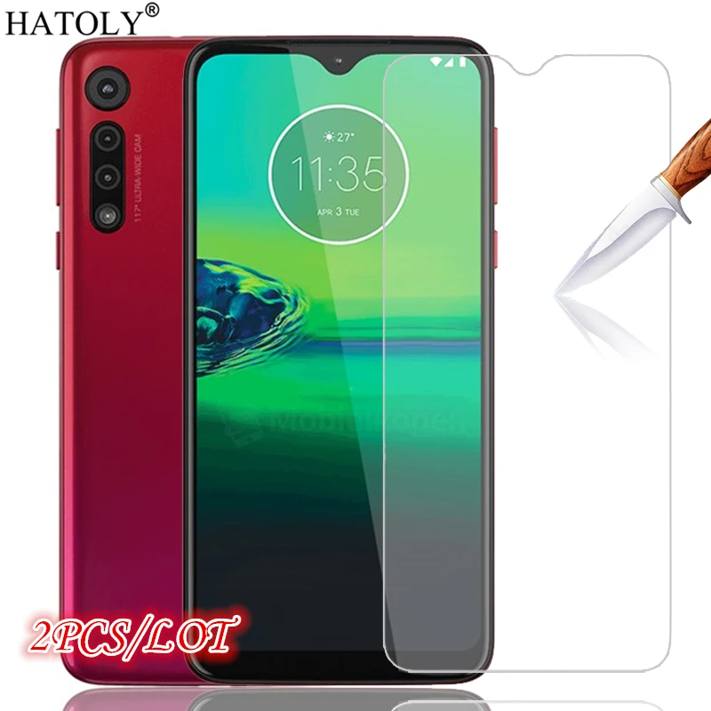 2 шт. стекло на Moto G8 Play закаленное для Motorola HD защитная пленка экрана Play|Защитные