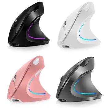 

H1 Ergonomic Vertical 2.4G Wireless Adjustable 2400DPI Gaming Mouse Mice for PC