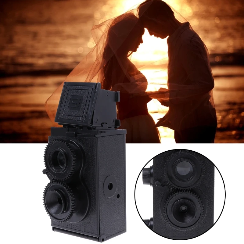 LOMO DIY двойной объектив Reflex камера Ретро Классический TLR 35 мм Близнецы фото игры хобби LX9A