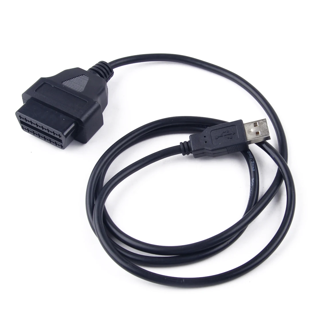 Beler черный 16 Pin OBD2 к USB зарядное устройство адаптер разъем интерфейсный кабель диагностический инструмент авто аксессуары