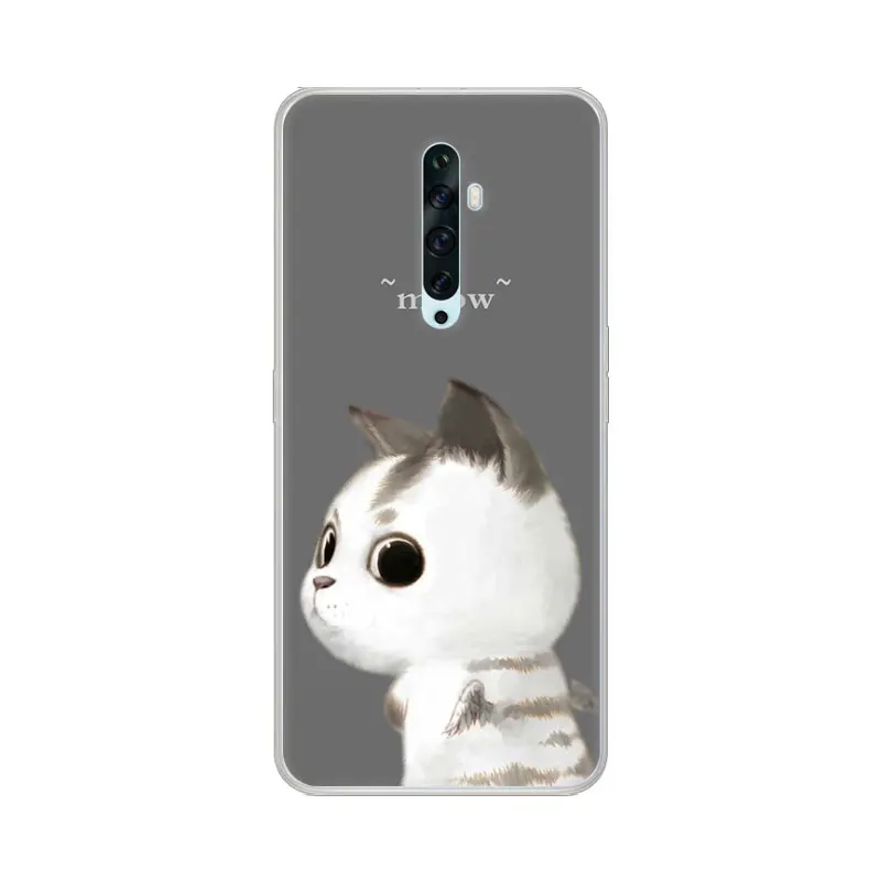 Силиконовый чехол Для OPPO Reno 2Z Чехол Силиконовый ТПУ Мягкий Чехол для Телефона OPPO Reno 2Z чехол с изображением волка и цветка для OPPO Reno2 Z Reno2Z 2 Z чехлы