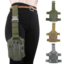 

Tactical Leg Holster Adapter Platform Drop Thigh Holster Pouch Concealed Carry for Glock Pistol Holster Paddle Hunting Gear