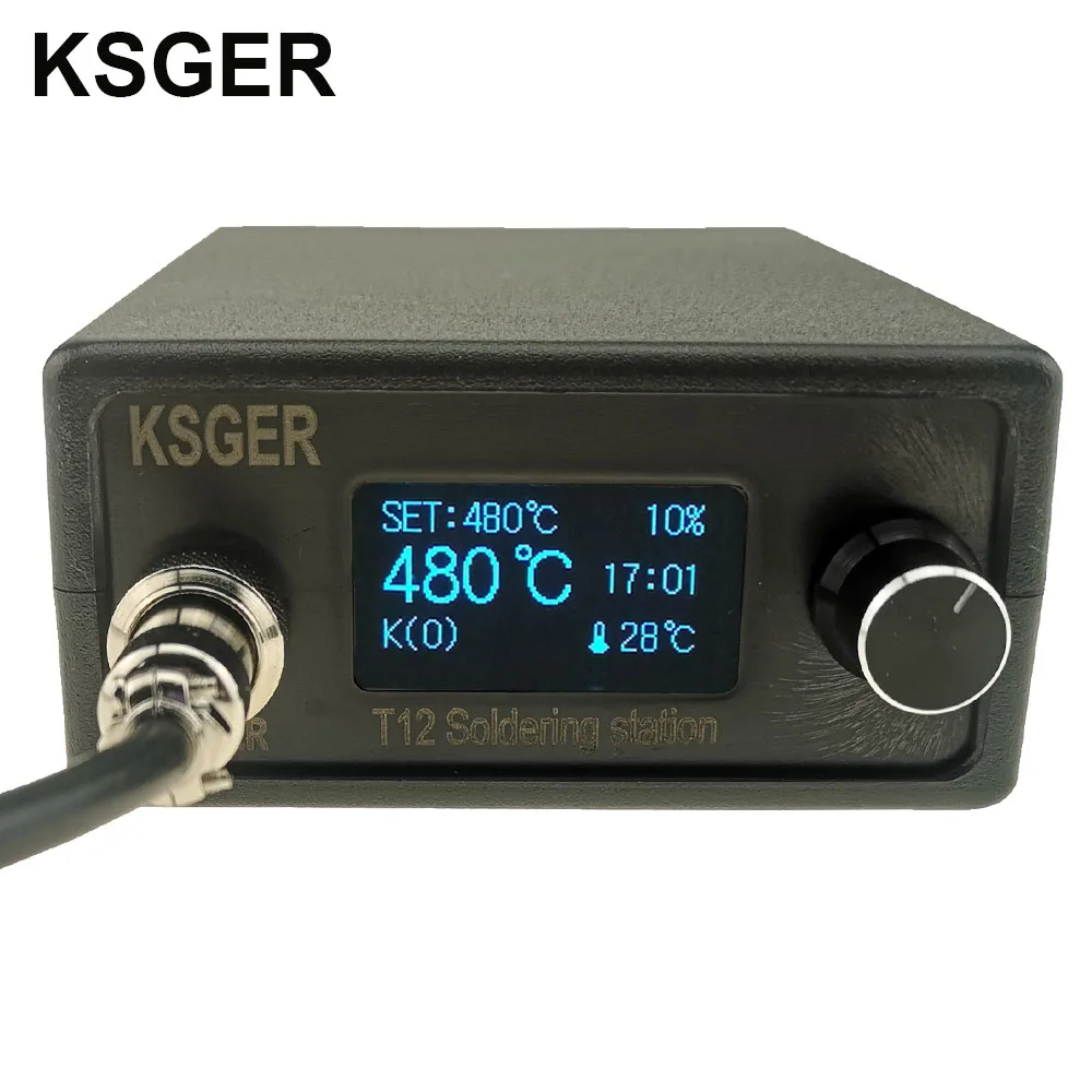 Ksger T12 паяльник станция STM32 OLED DIY Наборы припоя Электрический Инструменты Сварка
