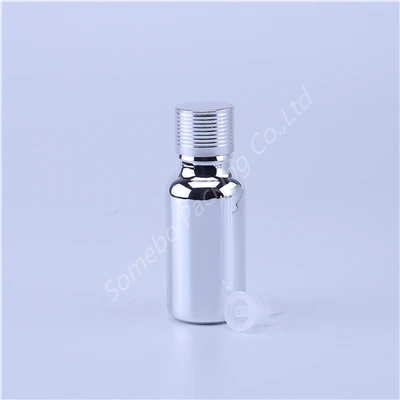Screw on cap 20ML 500 шт пустые флаконы для духов, флаконы для жидких духов, контейнеры для макияжа, многоразовая посылка, серебряные флаконы для эфирных масел, 5-100 мл - Цвет: Screw on cap 20ML