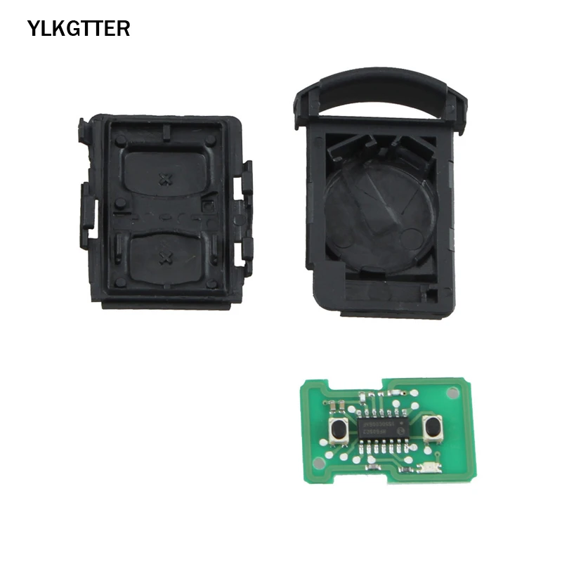 YLKGTTER 433/434 МГц дистанционный Автомобильный ключ для Opel/Vauxhall Meriva Agila Astra Corsa C 2001-2005 без чипа для 5WK4 8668/9 бесключевого входа