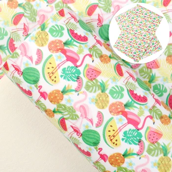 

David accessories 20*34cm Food Flower Faux Synthetic Leather For Bow-knot bags Wallet Phone Cover DIY,1Yc11681